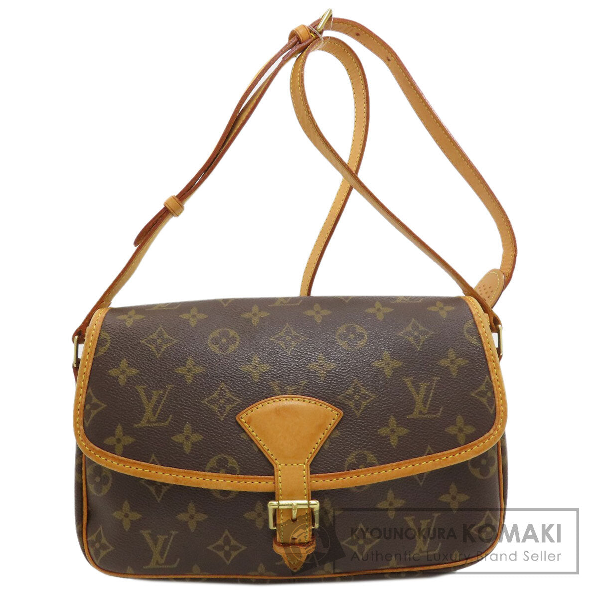 LOUIS VUITTON M42250 Sologne Shoulder Bag Monogram canvas Ladies [Used]