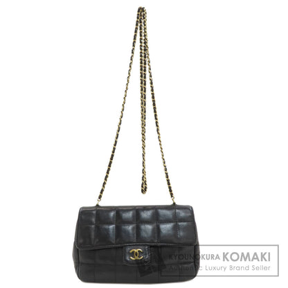 CHANEL Chocolate bar Chain Shoulder Gold Hardware Shoulder Bag Lambskin Ladies [Used]