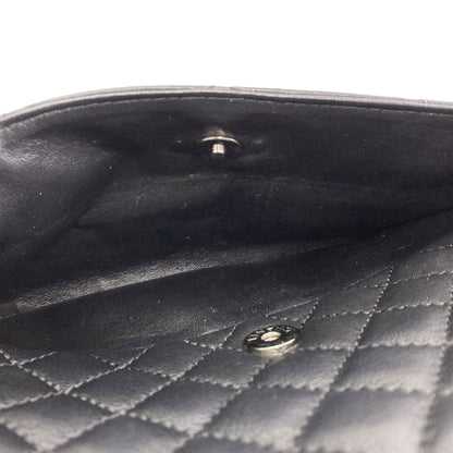 CHANEL Matelasse COCO Mark SilverHardware Shoulder Bag Calf Ladies [Used]