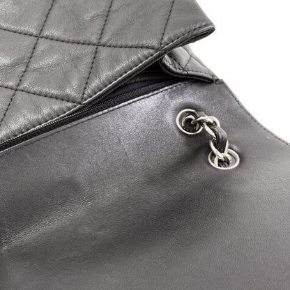 CHANEL Matelasse COCO Mark SilverHardware Shoulder Bag Calf Ladies [Used]