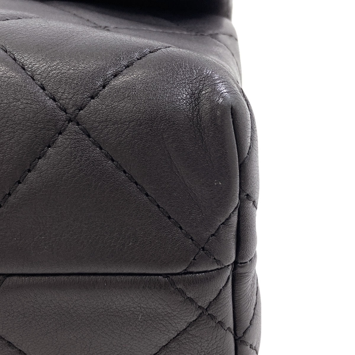 CHANEL Matelasse COCO Mark SilverHardware Shoulder Bag Calf Ladies [Used]