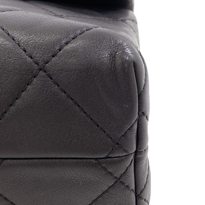 CHANEL Matelasse COCO Mark SilverHardware Shoulder Bag Calf Ladies [Used]