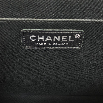 CHANEL Matelasse COCO Mark SilverHardware Shoulder Bag Calf Ladies [Used]