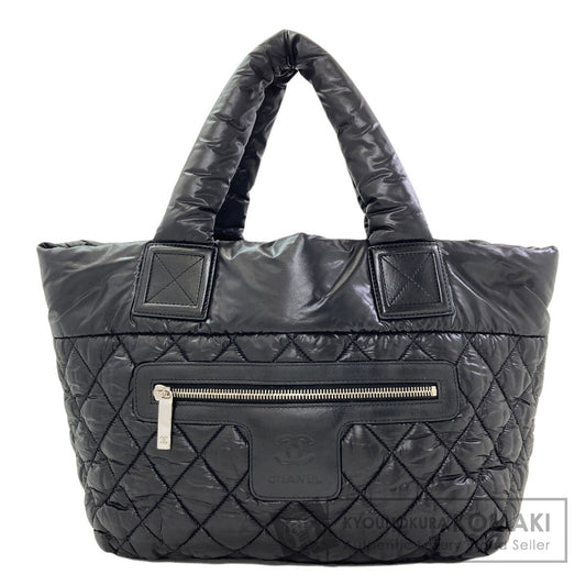 CHANEL A48610 Cococoon PM SilverHardware Handbag Nylon Ladies [Used]
