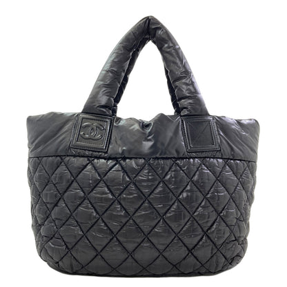 CHANEL A48610 Cococoon PM SilverHardware Handbag Nylon Ladies [Used]