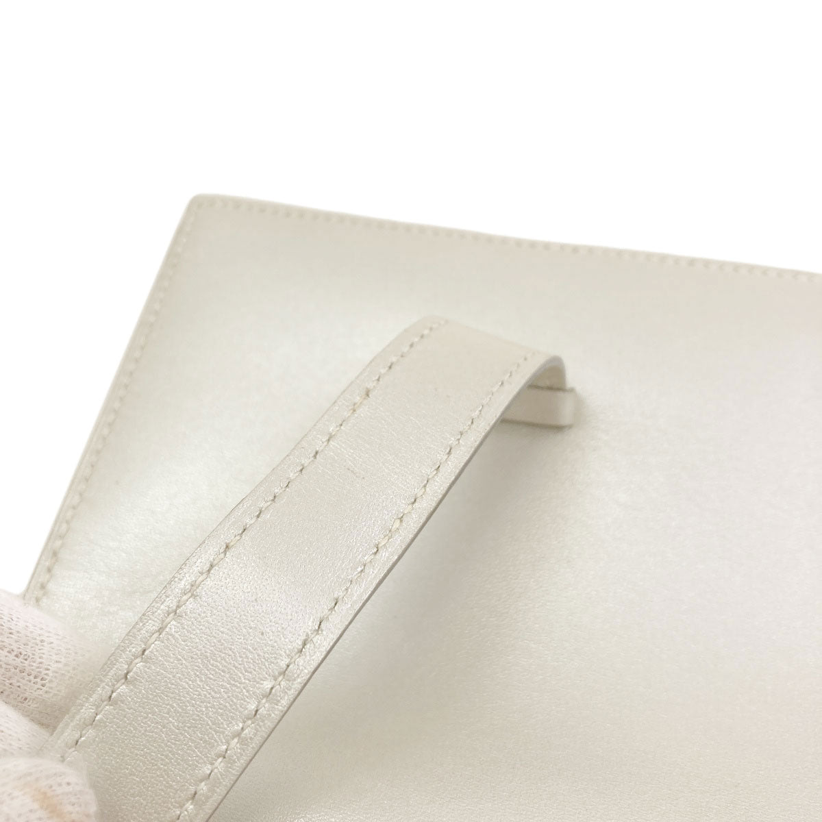 HERMES Bearn Compact GoldHardware Bifold Wallet with Coin Pocket Box calf Ladies [Used]