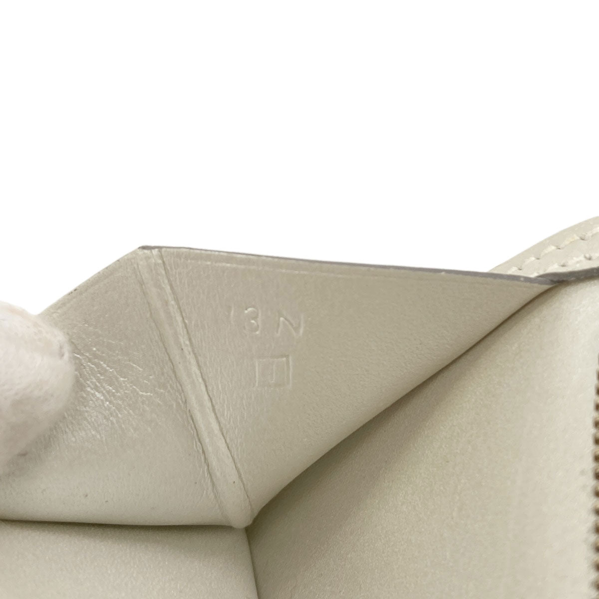 HERMES Bearn Compact GoldHardware Bifold Wallet with Coin Pocket Box calf Ladies [Used]