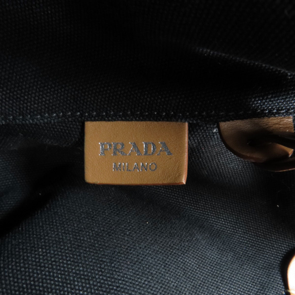 PRADA Canapa 2WAY Handbag Canvas Ladies [Used]