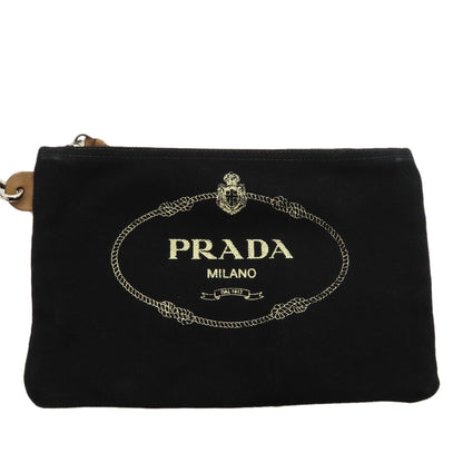 PRADA Canapa 2WAY Handbag Canvas Ladies [Used]