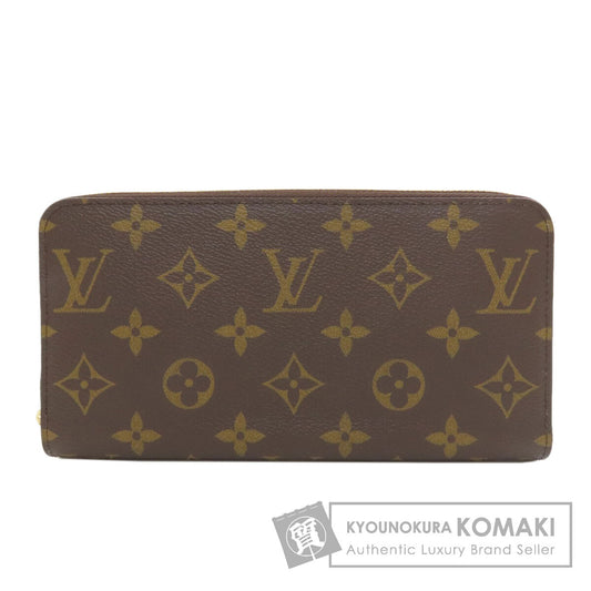 LOUIS VUITTON M27030 Zippy wallet Long wallet (with coin pocket) Monogram canvas Ladies [Used]