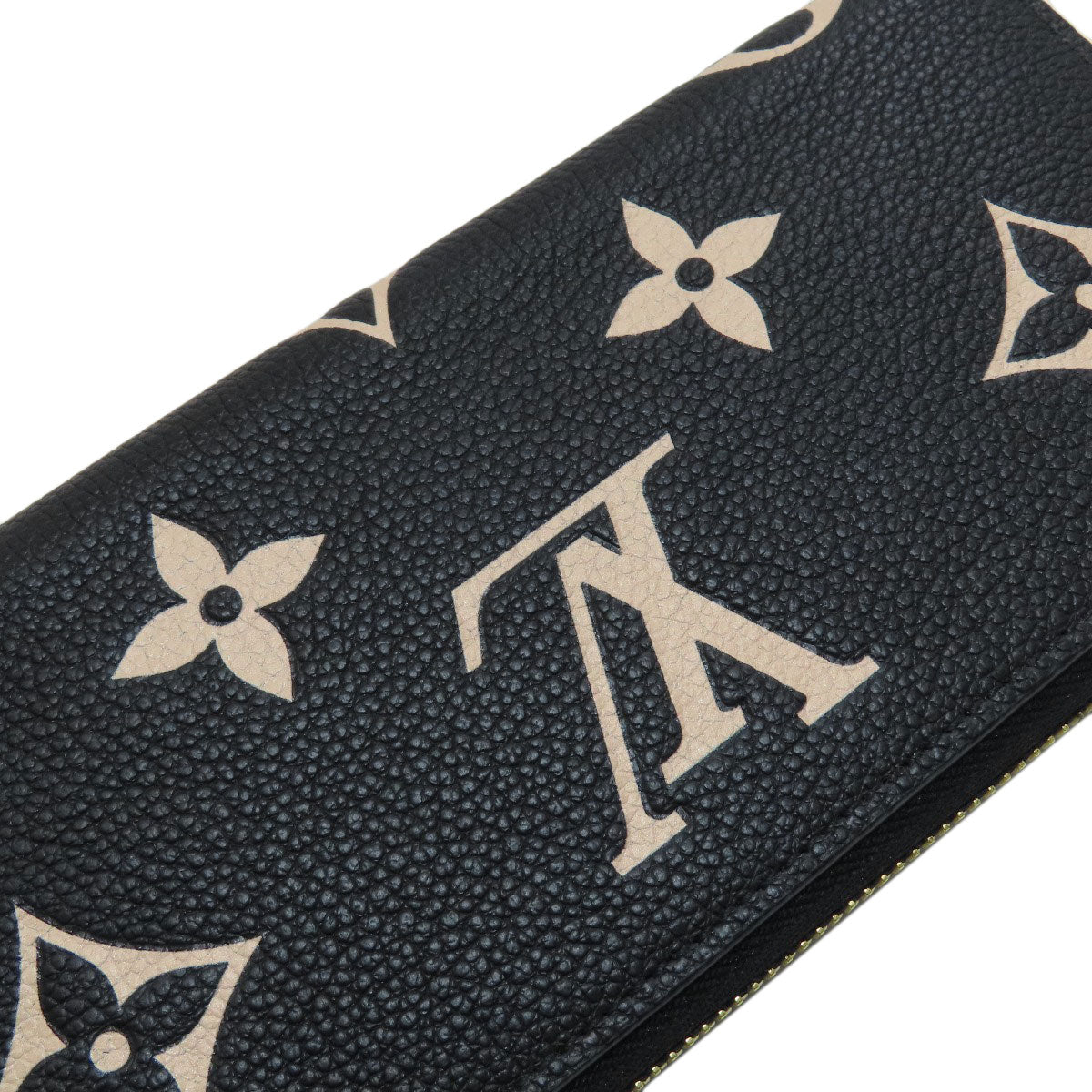 LOUIS VUITTON M82338 Portefeiulle・Clemence Long wallet (with coin pocket) Empreinte Ladies [Used]