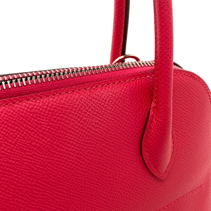 HERMES Bolide27 Rose Extreme SilverHardware Handbag Epsom Ladies [Used]