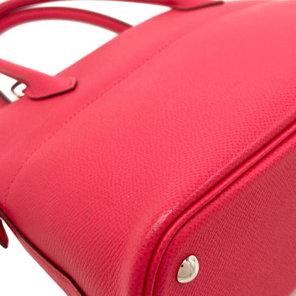 HERMES Bolide27 Rose Extreme SilverHardware Handbag Epsom Ladies [Used]