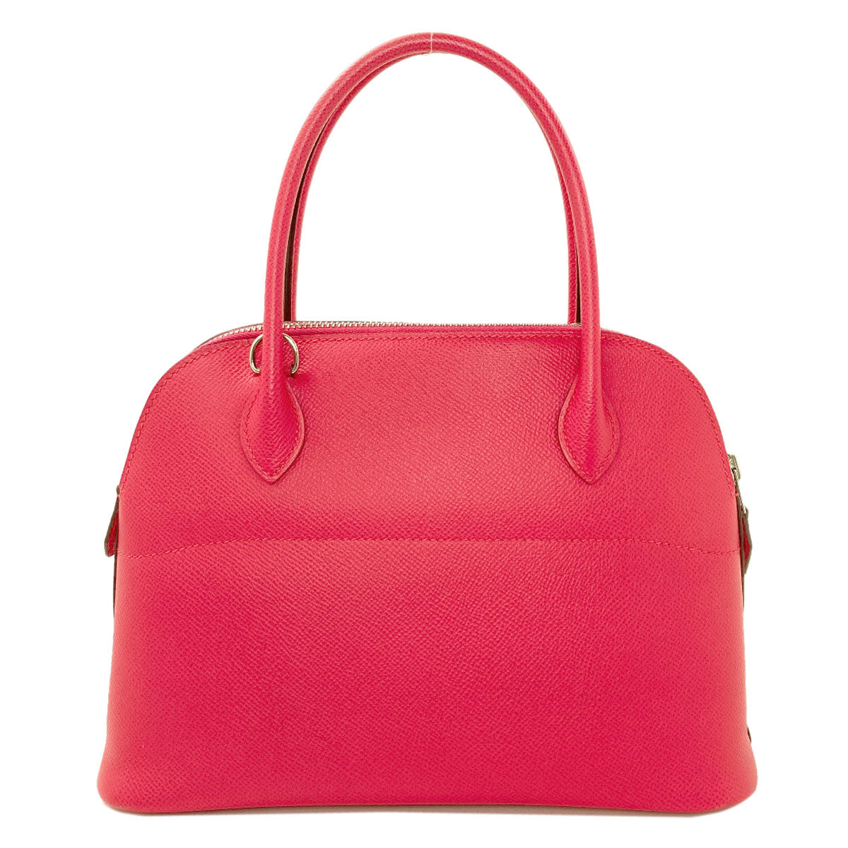 HERMES Bolide27 Rose Extreme SilverHardware Handbag Epsom Ladies [Used]