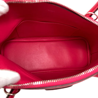 HERMES Bolide27 Rose Extreme SilverHardware Handbag Epsom Ladies [Used]