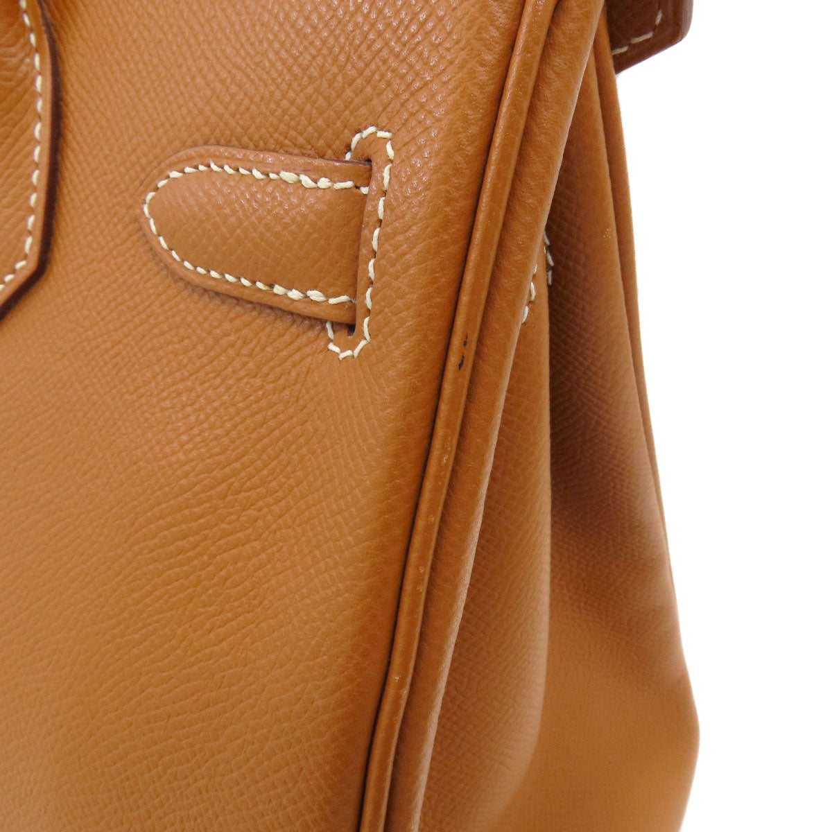 HERMES Birkin 30 Gold Silver Hardware Handbag Epsom Ladies [Used]