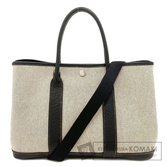 HERMES Garden Party TPM SilverHardware Handbag Tower ash BufflLadies [Used]