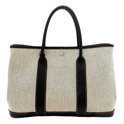 HERMES Garden Party TPM SilverHardware Handbag Tower ash BufflLadies [Used]
