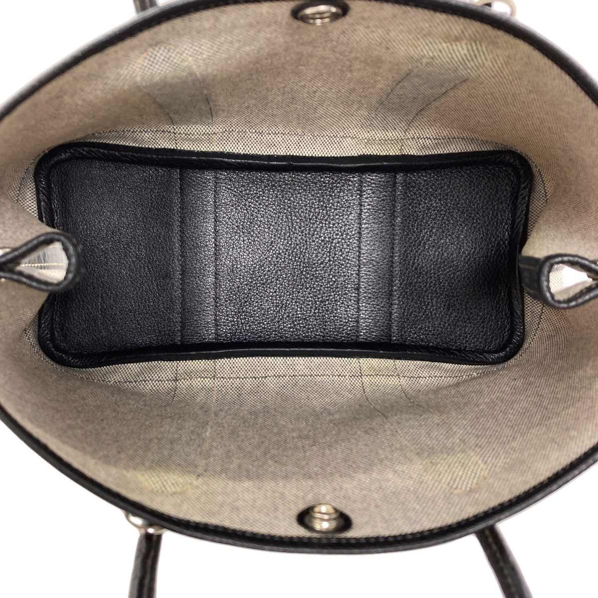 HERMES Garden Party TPM SilverHardware Handbag Tower ash BufflLadies [Used]