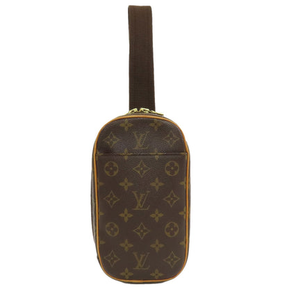 LOUIS VUITTON M51870 Pochette Gange body bag Monogram canvas Ladies [Used]