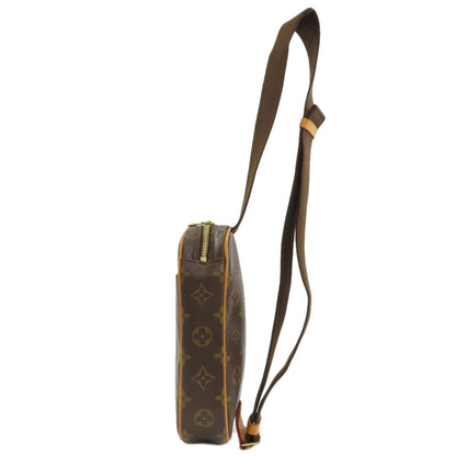 LOUIS VUITTON M51870 Pochette Gange body bag Monogram canvas Ladies [Used]