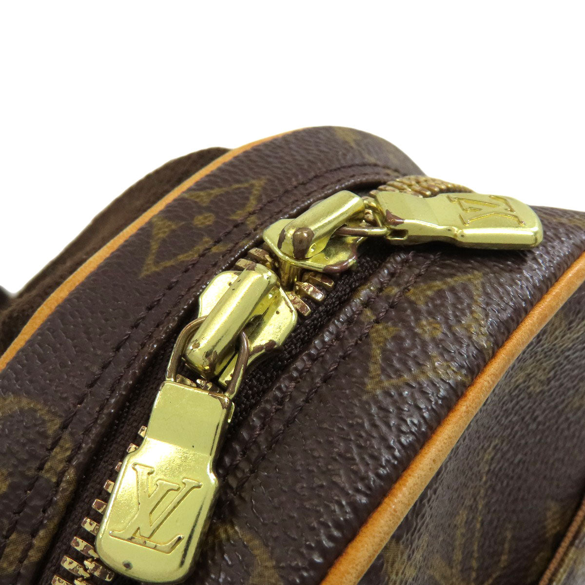 LOUIS VUITTON M51870 Pochette Gange body bag Monogram canvas Ladies [Used]