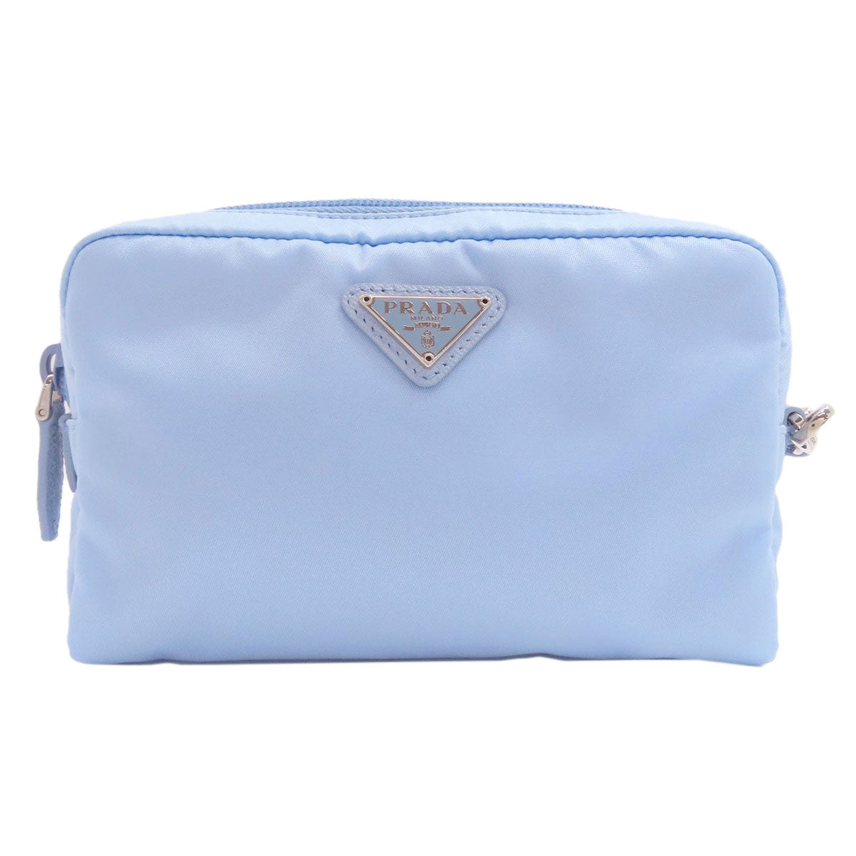 PRADA Logo Hardware Cosmetics Pouch Nylon Ladies [Used]