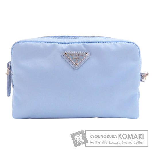 PRADA Logo Hardware Cosmetics Pouch Nylon Ladies [Used]