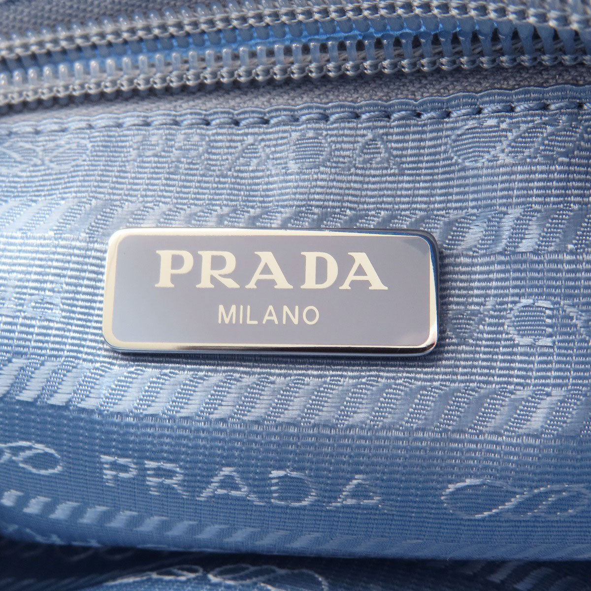 PRADA Logo Hardware Cosmetics Pouch Nylon Ladies [Used]