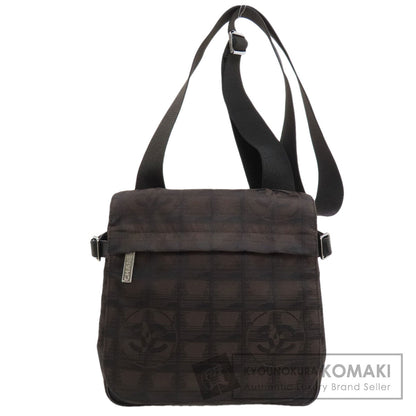 CHANEL New travel line Shoulder Bag Nylon jacquard Ladies [Used]