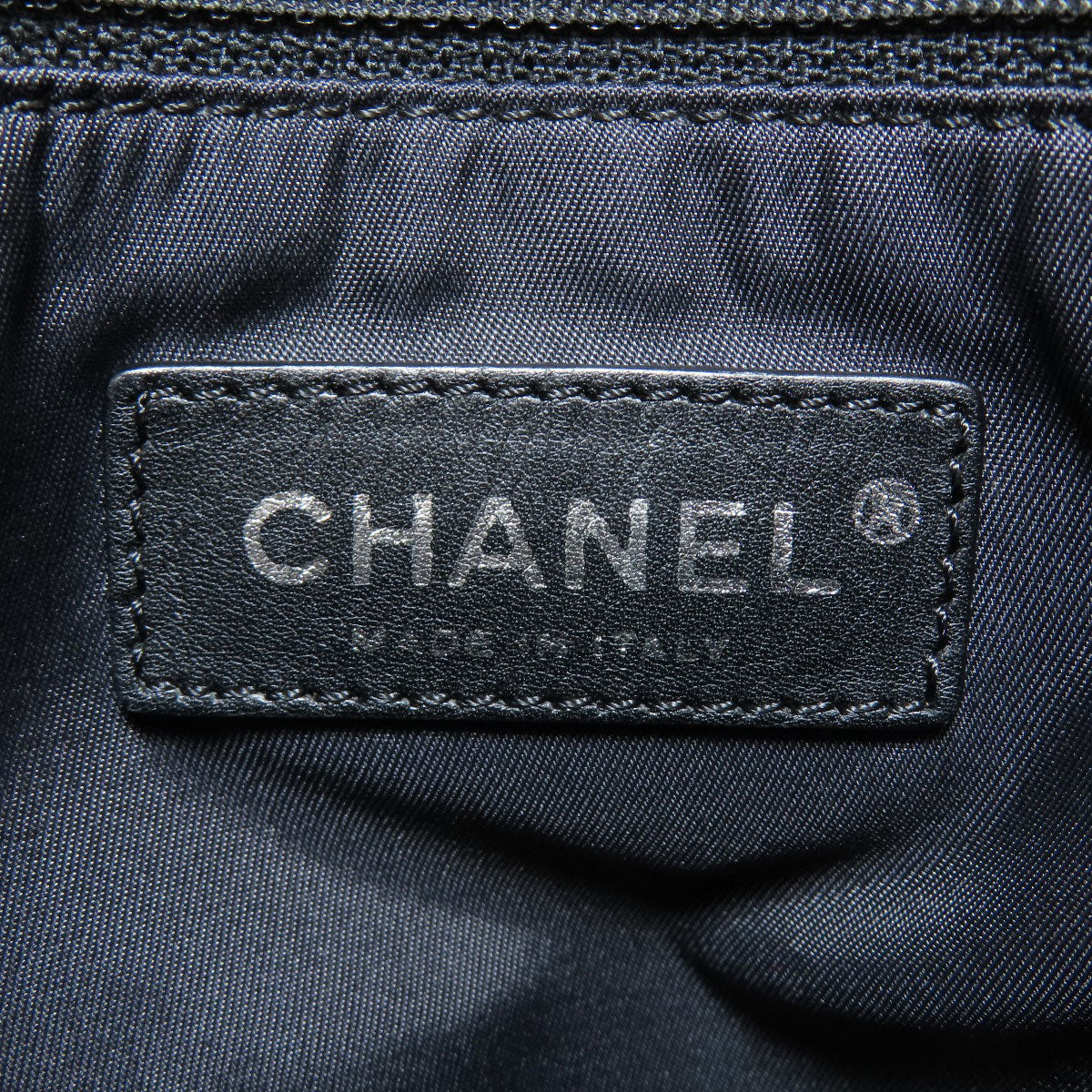 CHANEL New travel line Shoulder Bag Nylon jacquard Ladies [Used]