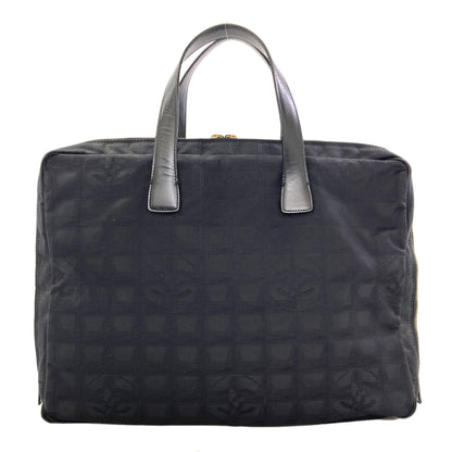 CHANEL New travel line Tote Bag Nylon jacquard Ladies [Used]