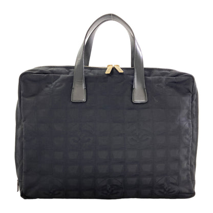 CHANEL New travel line Tote Bag Nylon jacquard Ladies [Used]