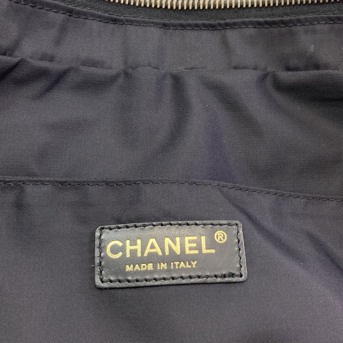 CHANEL New travel line Tote Bag Nylon jacquard Ladies [Used]