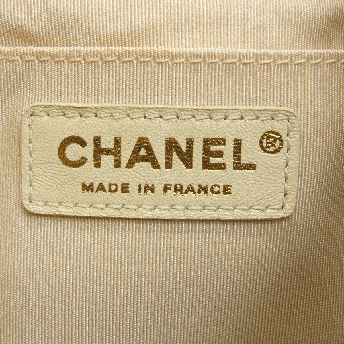 CHANEL Matelasse Chain Tote, Gold Hardware Tote Bag Calf Ladies [Used]