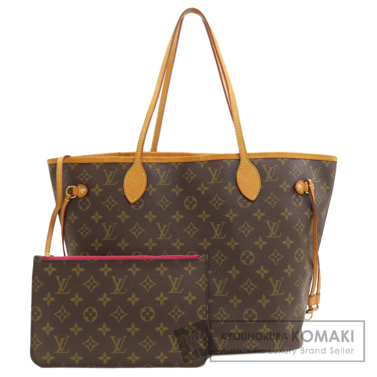 LOUIS VUITTON M41178 Neverfull MM Tote Bag Monogram canvas Ladies [Used]