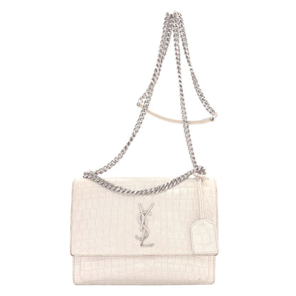 SAINT LAURENT Sunset medium Shoulder Bag Leather Ladies [Used]