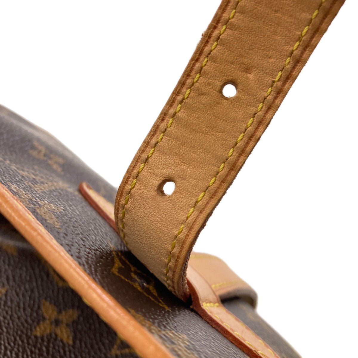 LOUIS VUITTON M40710 Saumur MM Shoulder Bag Monogram canvas Ladies [Used]