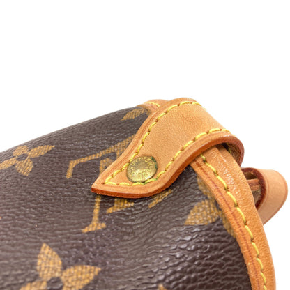 LOUIS VUITTON M40710 Saumur MM Shoulder Bag Monogram canvas Ladies [Used]