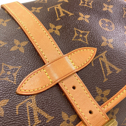 LOUIS VUITTON M40710 Saumur MM Shoulder Bag Monogram canvas Ladies [Used]