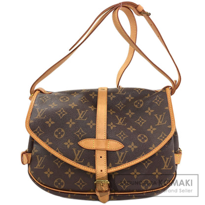 LOUIS VUITTON M40710 Saumur MM Shoulder Bag Monogram canvas Ladies [Used]