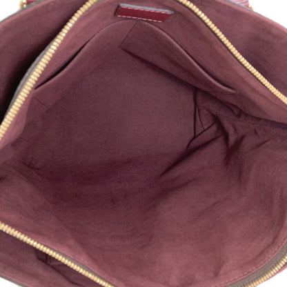 LOUIS VUITTON M44348 Flower Zipped Tote MM Handbag Monogram canvas Ladies [Used]