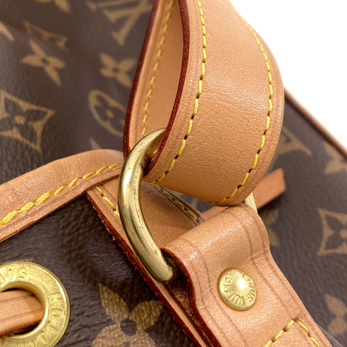 LOUIS VUITTON M46984 Petit Noe Shoulder Bag PVC Ladies [Used]
