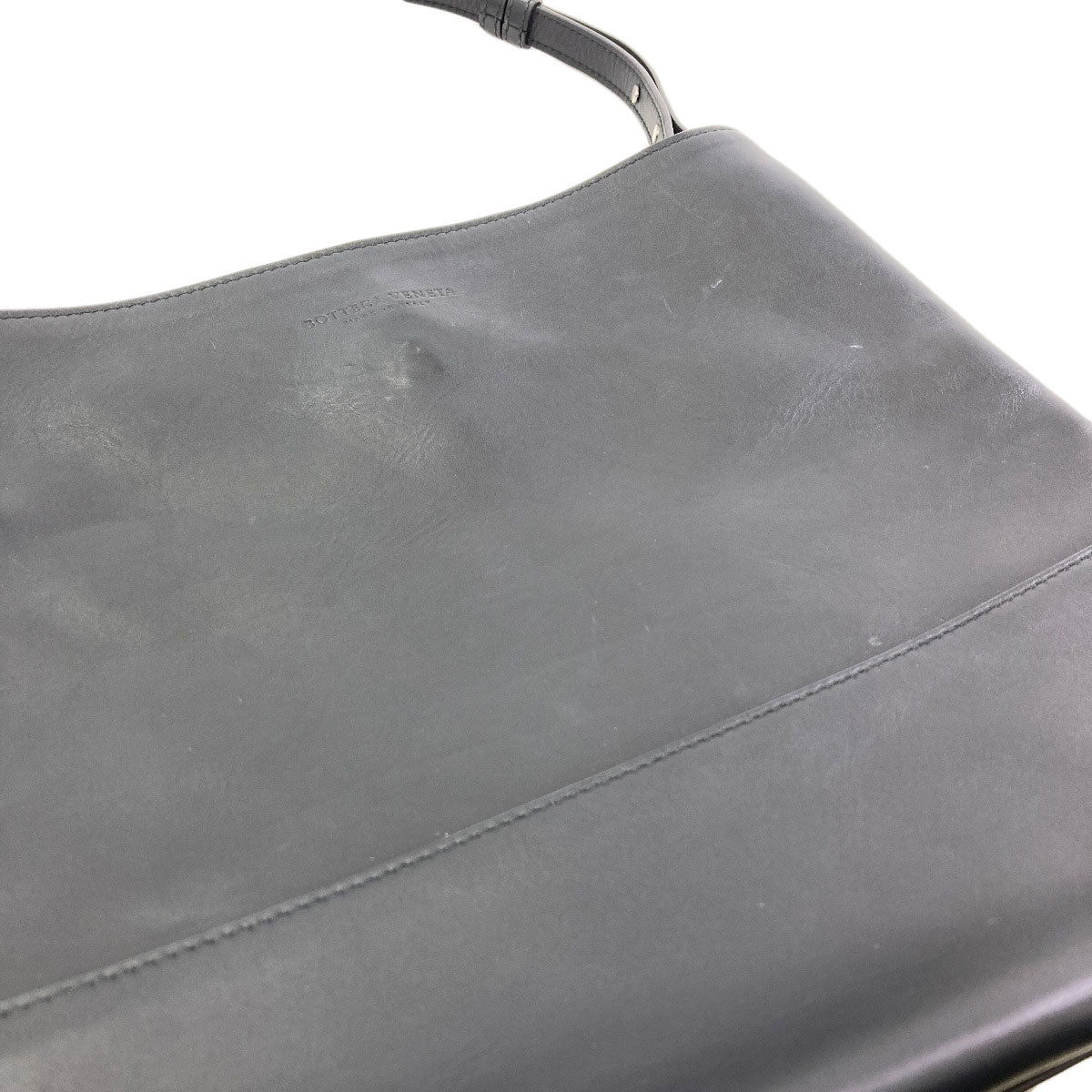 BOTTEGA VENETA logo Shoulder Bag Calf Ladies [Used]