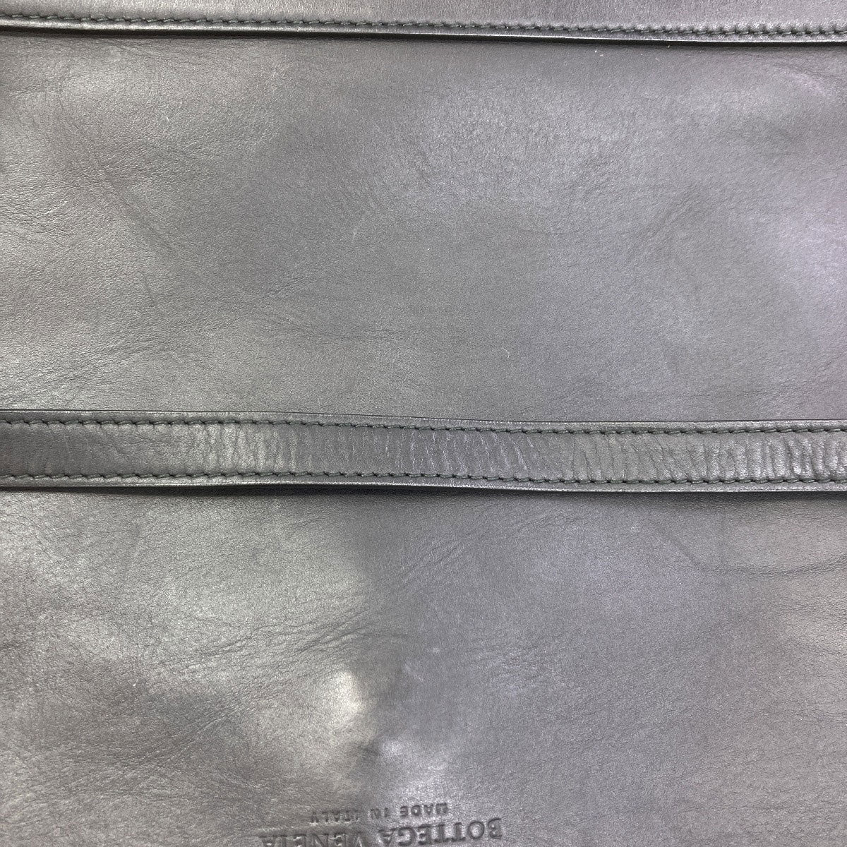 BOTTEGA VENETA logo Shoulder Bag Calf Ladies [Used]