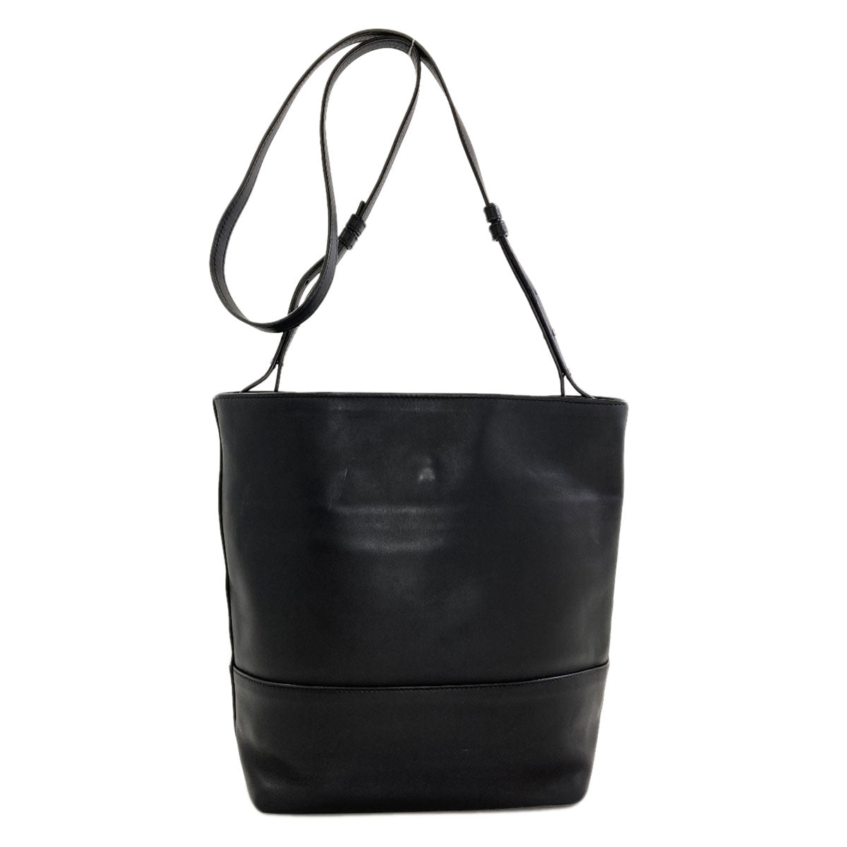 BOTTEGA VENETA logo Shoulder Bag Calf Ladies [Used]