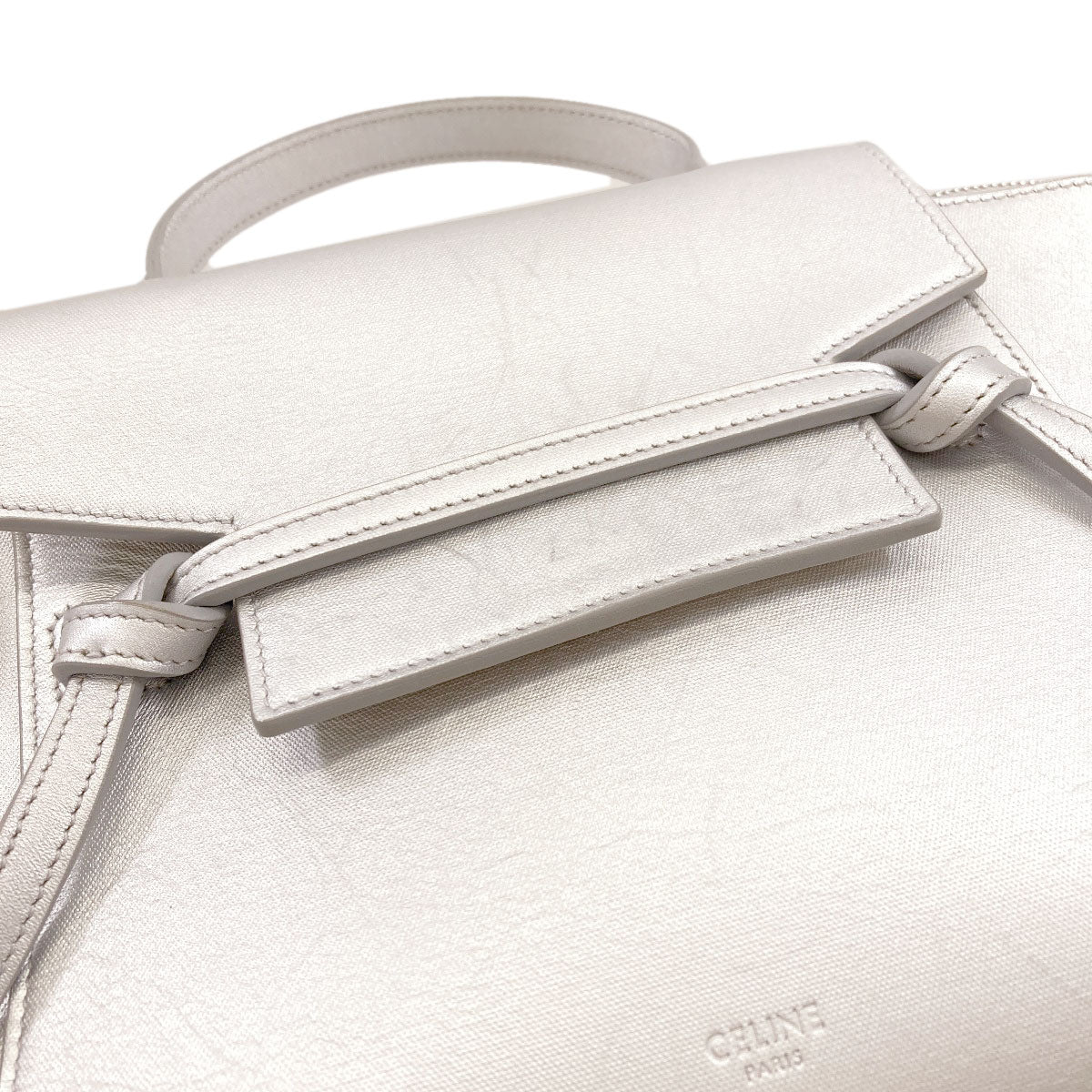 CELINE Belt bag nano 2WAY Handbag Calf Ladies [Used]