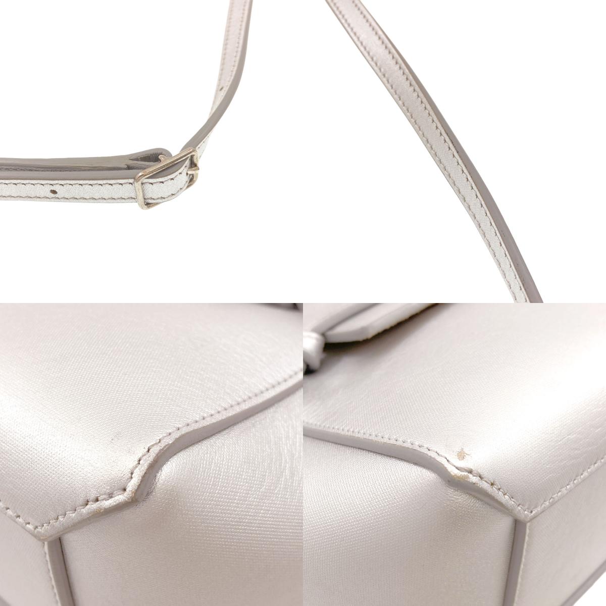 CELINE Belt bag nano 2WAY Handbag Calf Ladies [Used]