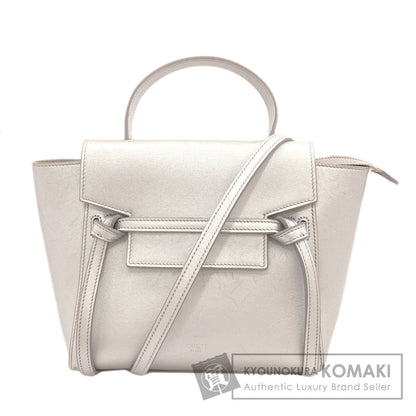 CELINE Belt bag nano 2WAY Handbag Calf Ladies [Used]