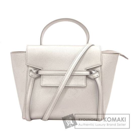 CELINE Belt bag nano 2WAY Handbag Calf Ladies [Used]